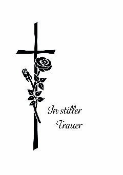 087 Kreuz_Rose Trauer